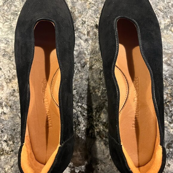 Bellara Genuine Suede Ballerina Flats - Picture 9 of 9